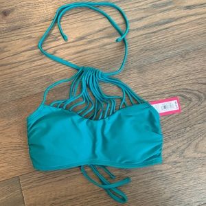 EMERALD GREEN BIKINI TOP
